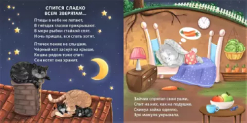 Книжки - картонки (бол). Сонная книжка для моей малышки