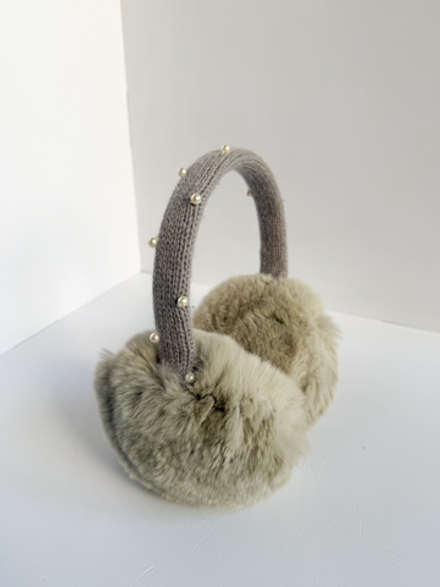 Меховые наушники Yves Salomon, 116