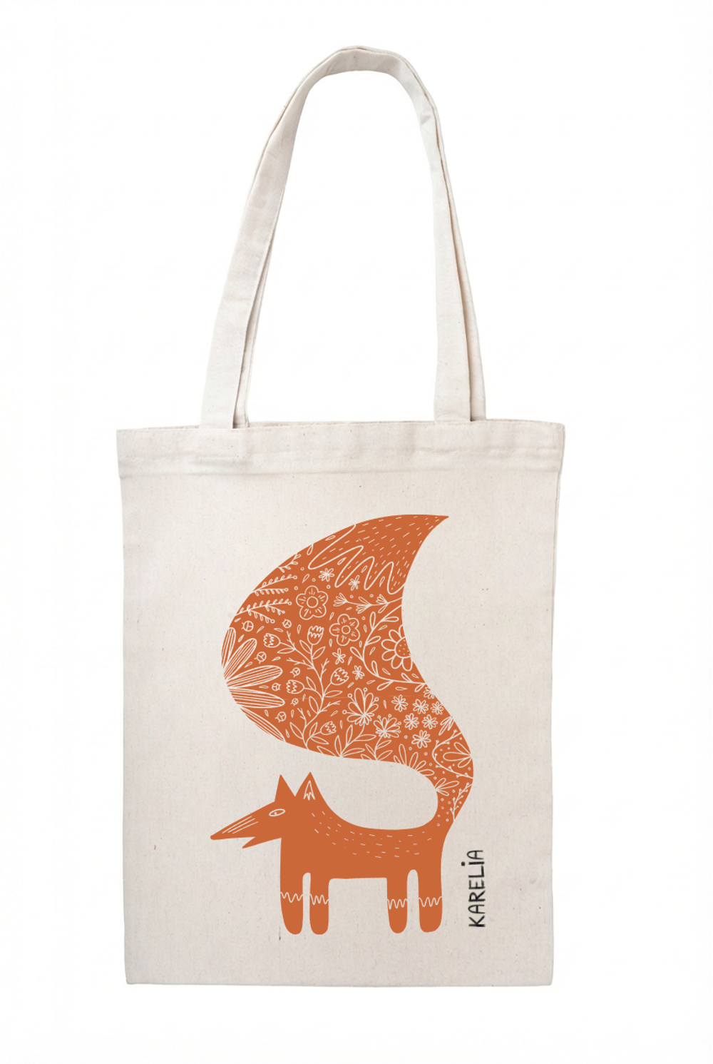 Сумка‑шоппер натуральная светлая