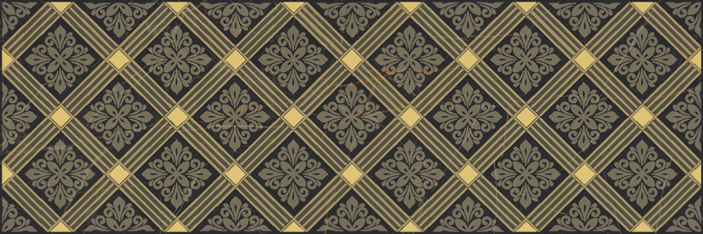 Royal Декор чёрный 20х60