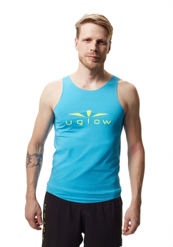 МАЙКА МУЖСКАЯ TOP TANK | SKYBLUE YELLOW