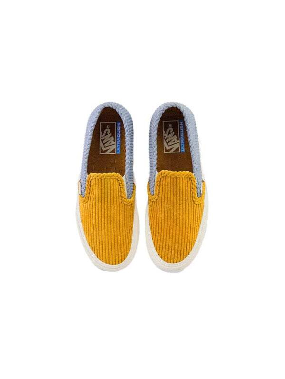 Кроссовки Vans Unisex Slip On Sneakers Yellow/Blue