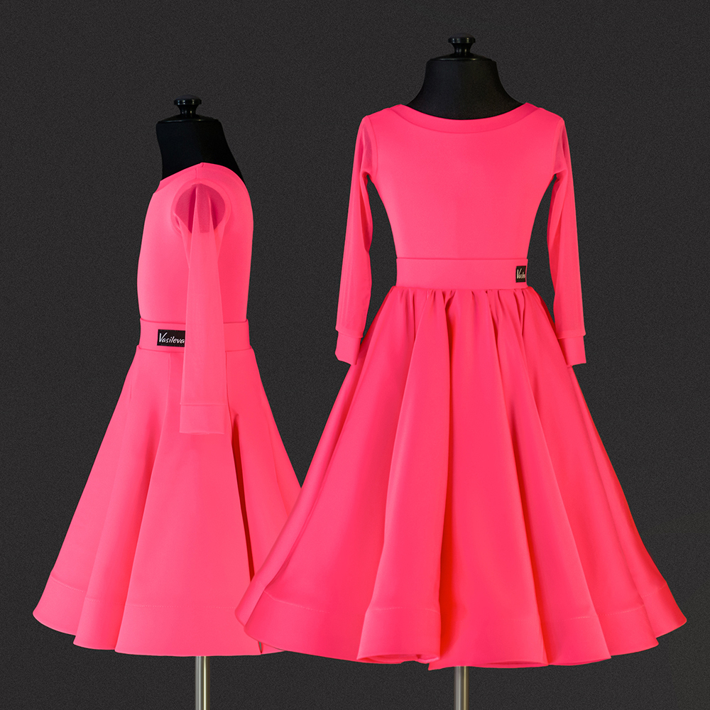 платье с двумя юбками