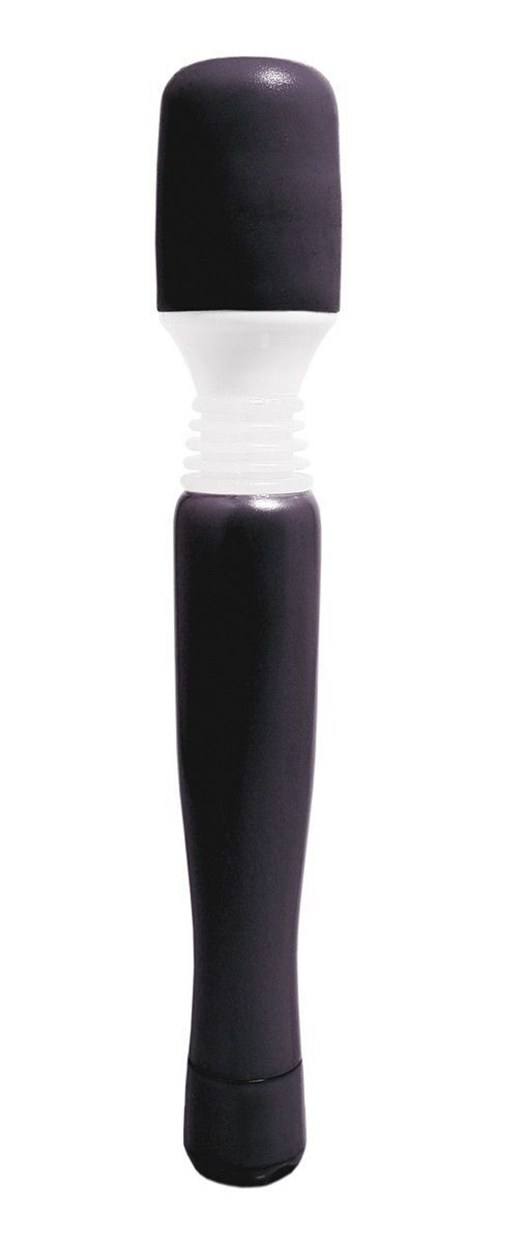 Чёрный вибромассажер Mini Wanachi (Цвет: черный)