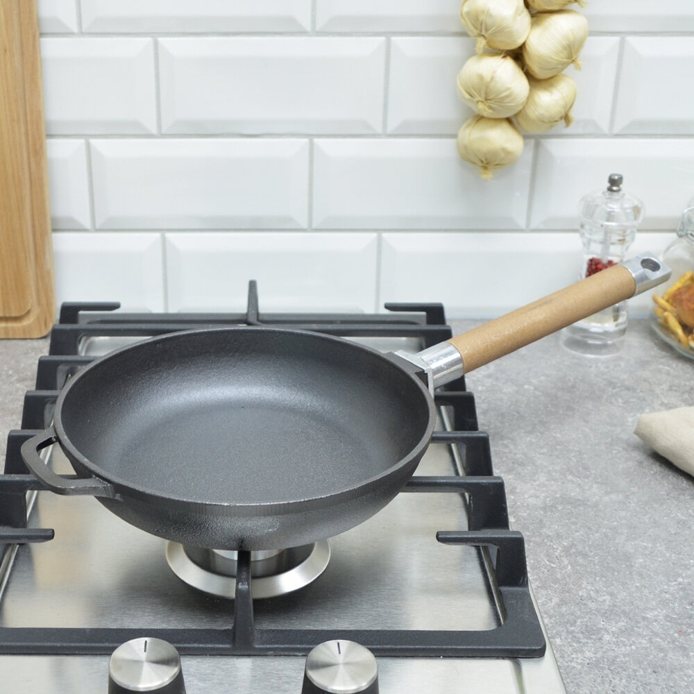 Сковорода 20см чугунная со съемной ручкой, тм Гардарика