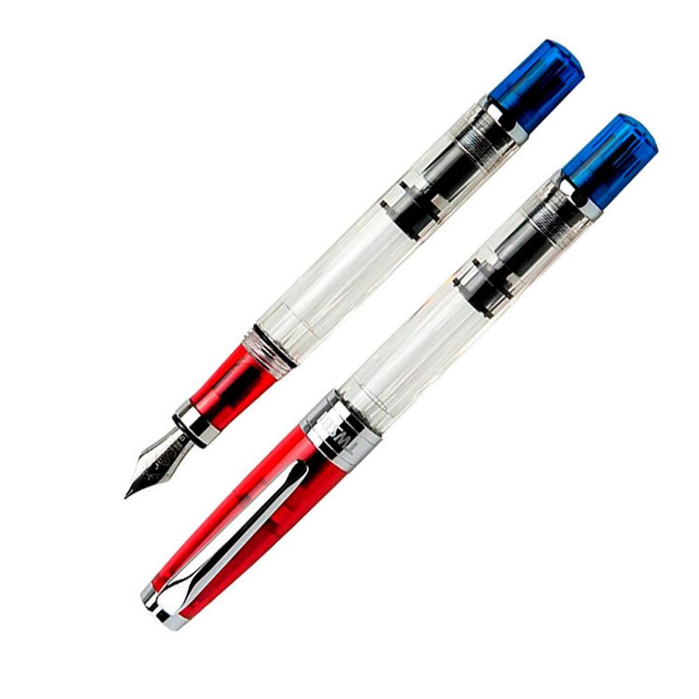 Перьевая ручка TWSBI Diamond 580 сине-красная с пером М (M7446070)