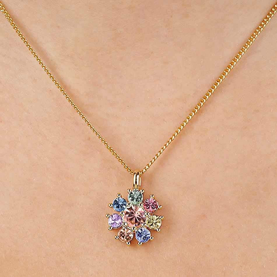 Колье Dyrberg Kern DELISE SG PASTEL MULTI / WHITE PEARL 460516