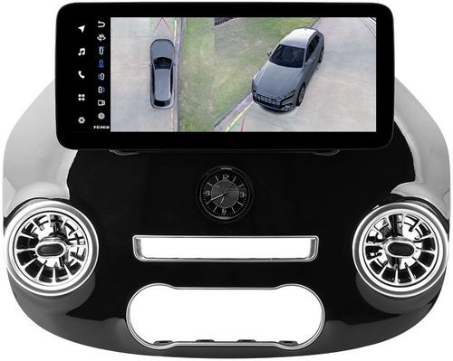 Магнитола для Mercedes-Benz Vito W447 2014-2024 без NTG - Teyes LUX ONE 360 монитор 12.3" 2K QLED на Android 10, Быстрая, CarPlay, 4G SIM-слот, 4 камеры в комплекте