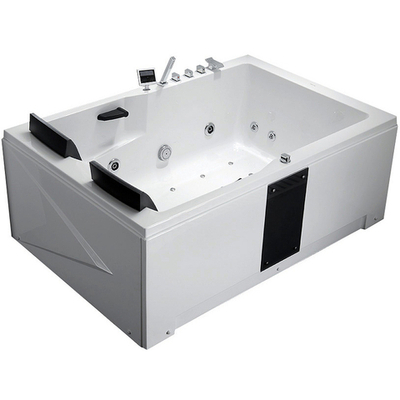 Акриловая ванна Gemy 181х121 G9061 K R с гидромассажем