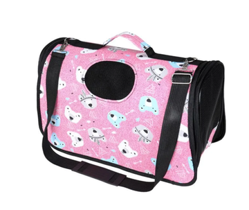 LOFFEPET Сумка-переноска Розовая Мишки