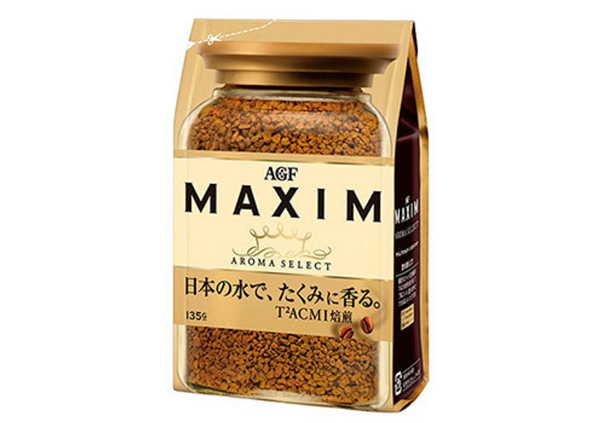 MAXIM AGF Японский кофе растворимый, сублимированный, Голд Бленд, 170 гр. (м/у) 