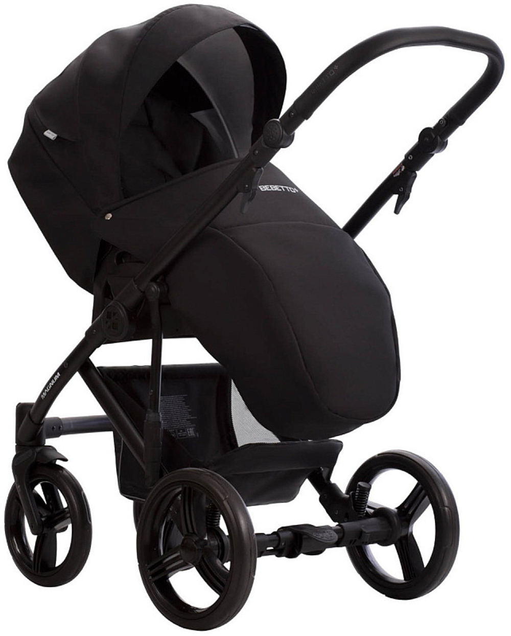 Детская коляска Bebetto Magnum Light 3 в 1 с автокреслом Avionaut Cosmo 05 черный