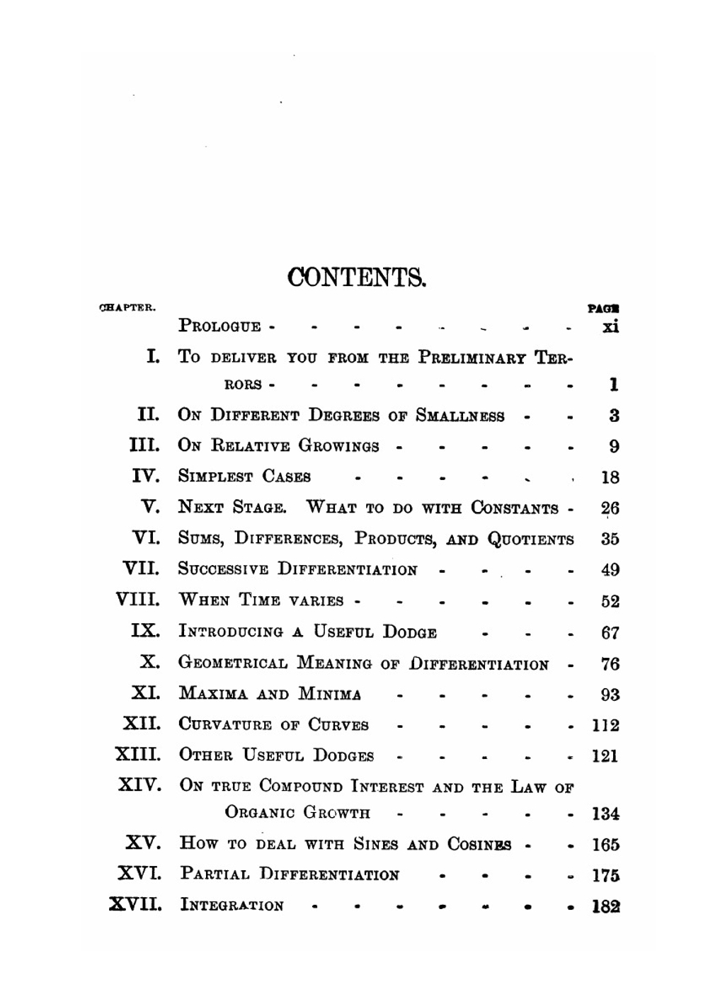 Calculus Made Easy | Silvanus Thompson