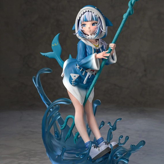 Gawr Gura water splash - Hololive
