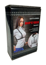 Сексуальная портупея из натуральной кожи Aphrodite (Размер: S-M-L) (Цвет: черный)