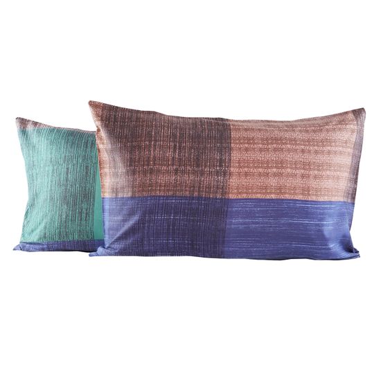 КПБ  Нургуль, Евро, 50х70, простыня 140х200х30 . DOMTEKC