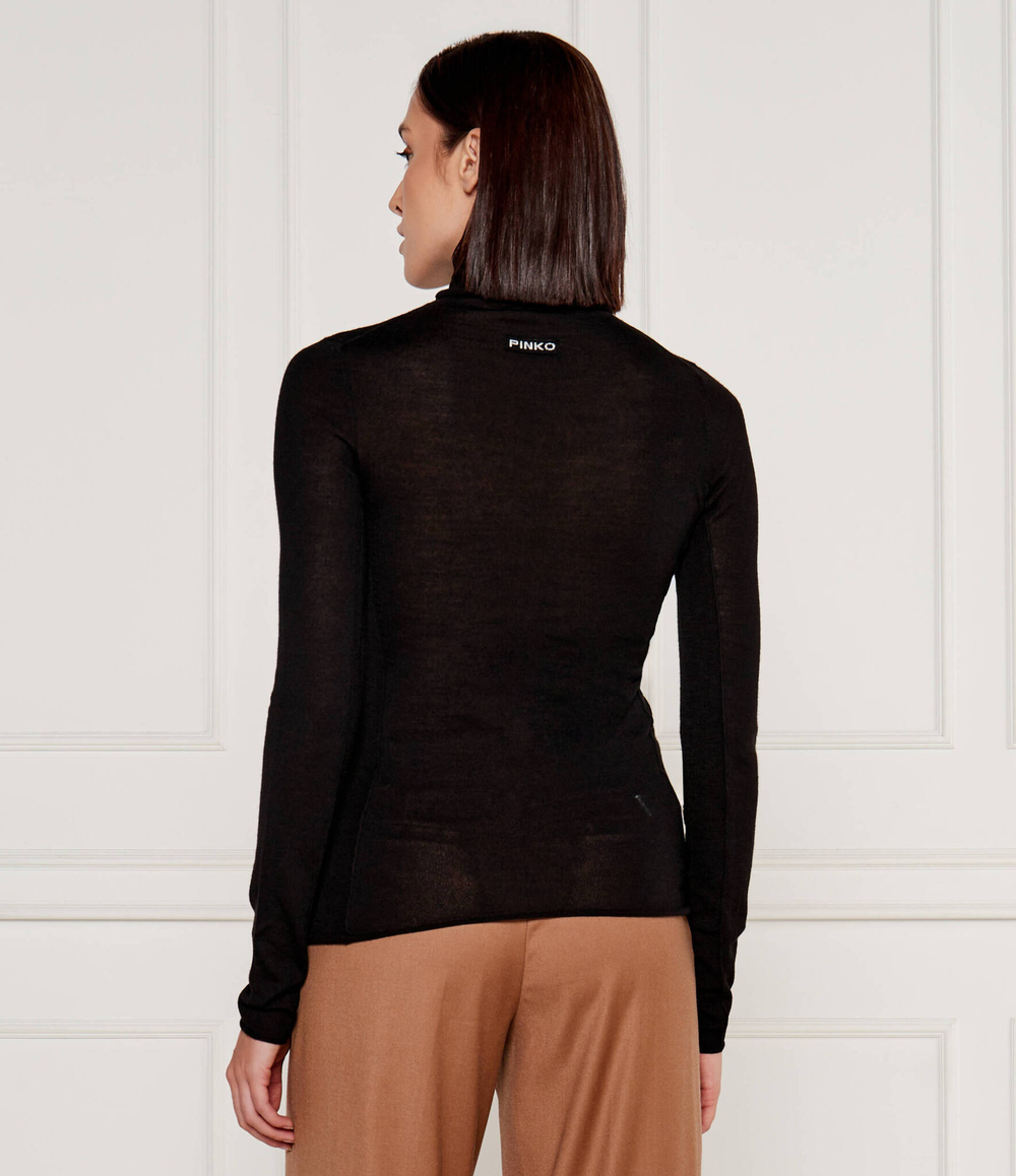 Шерстяной гольф SACRO DOLCEVITA Pinko - черный(104396 A27S)