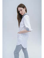 Рубашка медицинская женская на кнопках TZ450