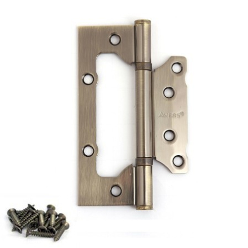 Петля-бабочка  125х75 Аверс бронза