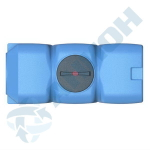 Емкость прямоугольная горизонтальная с дыхательным клапаном и сливом Анион 800 л. прямоугольная (1690x750x810см;синий) - арт.559426