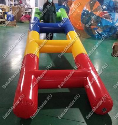 Надувная командная игра "Пожарная лестница", 5 игроков