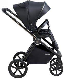 Детская коляска Sweet Baby Elegante 3 в 1 Chrome Black