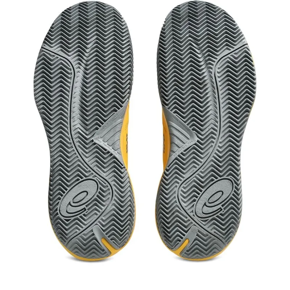 Мужские кроссовки теннисные Asics Gel-Challenger 15 Clay - saffron/steel grey