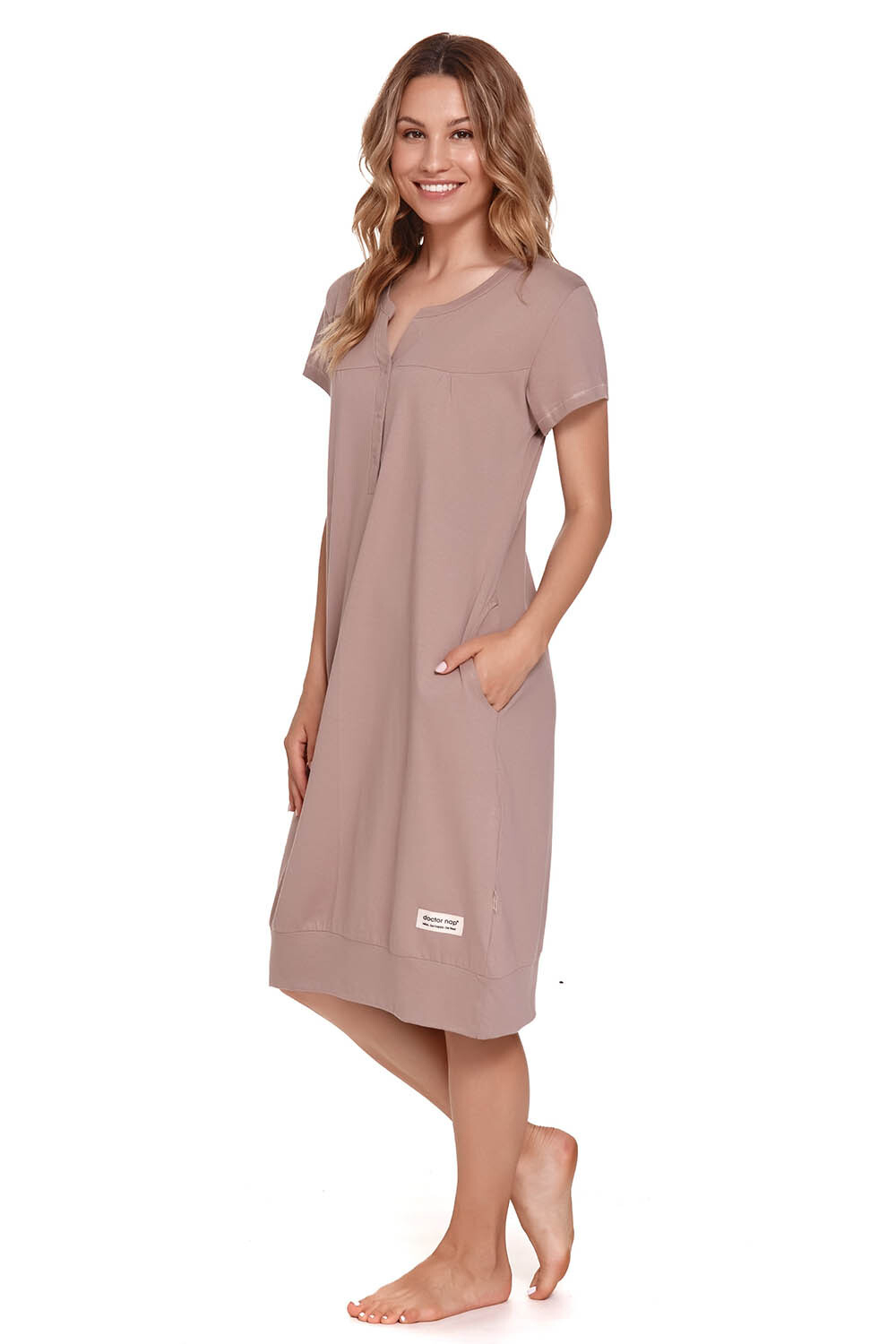 Домашнее платье TCB.4348 Beige Doctor Nap
