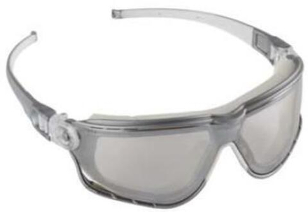 Очки KRAFTOOL "EXPERT" защитные поликарбонатная монолинза  с двухкомпонентной эластичной оправой