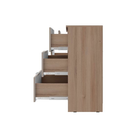 Эмилия bts КМ-04 Комод дуб смоки/айриш MF03