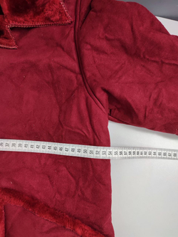 Дубленка яркого цвета 48 размер