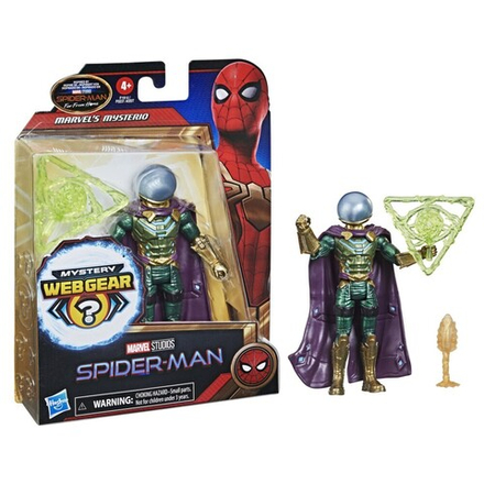 Hasbro Marvel Spider-Man - Фигурка Мистерио Mystery Web Gear 15 см с пистолетом / артикул   F0231 F1914  / GTIN 5010993823543
