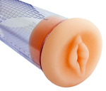 Телесный уплотнитель для вакуумной помпы в виде вагины