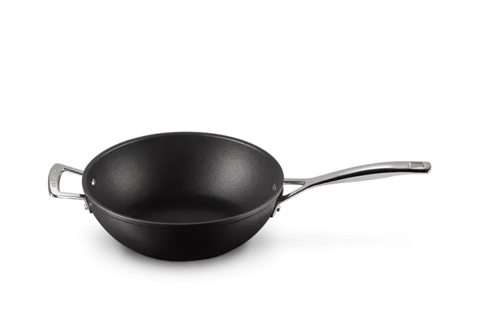 Le Creuset - Вок PRO с антипригарным покрытием 26см / артикул   51104260010202  / GTIN 630870273206