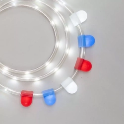 Светодиодная лента Герметичная, бухта 100 м., холодно-белая, 220В, SMD2835, 24 LED на 1 м., 2700К, IP65 LTC (NL-H1-2W)