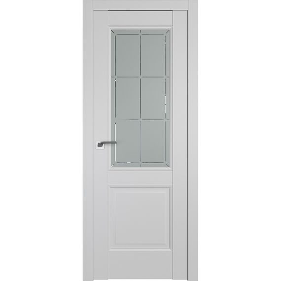 Фото межкомнатной двери экошпон Profil Doors 90U манхэттен остеклённая