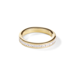 Кольцо Coeur de Lion Crystal-Gold 17.2 мм 0129/40-1816 54