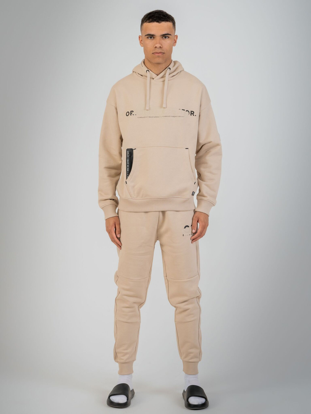 Спортивные штаны мужские ORIGINAL CREATOR, ERROR_404 JOGGERS, Бежевый