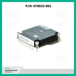Радиатор 670032-001 HP Xeon Socket 2011 CPU2 For BL460c Gen8, 665003-001