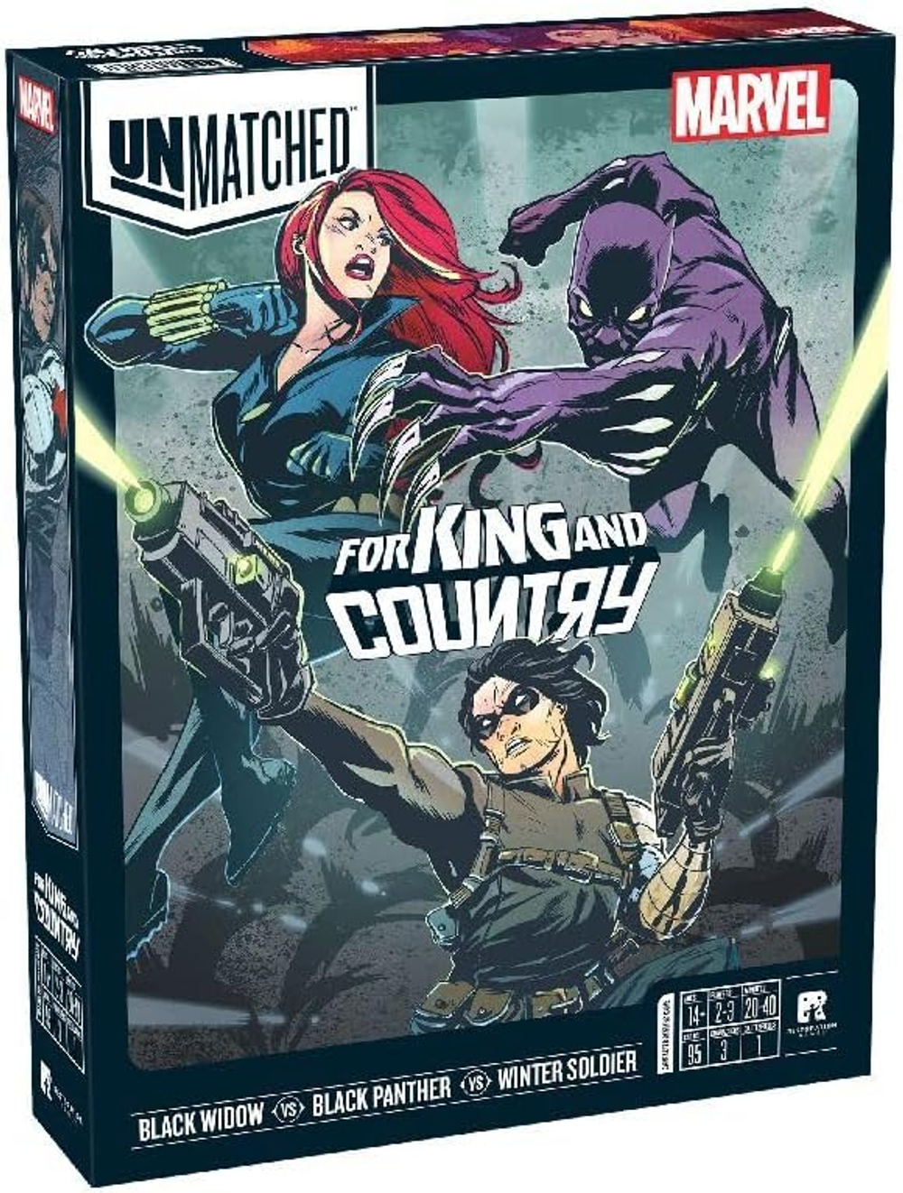 Unmatched: Marvel - for King and Country - настольная игра