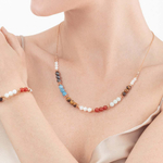 *Колье Multicolor Boho Coeur de Lion
