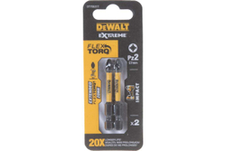 Биты ударные IMPACT Torsion Pz2, 57мм, 2шт. DEWALT DT70531T