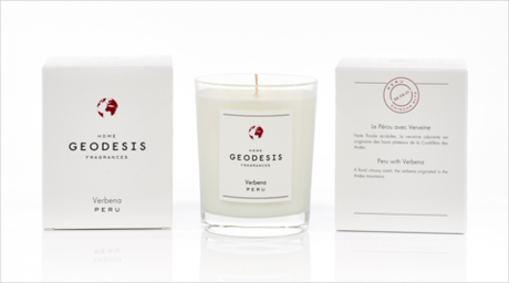 Свеча ароматическая 180г Geodesis Verbena