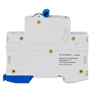 Автоматический выключатель Schrack Technik 1P B 2A 6kA Amparo AM618102--