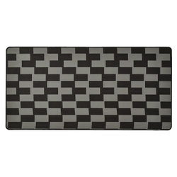 BLÅSKATA Игровой коврик для мыши, черный/серый дизайн, 40x80 см