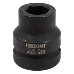 Головка ударная 1'', 22мм (6гр.) FORCEKRAFT FK-48522