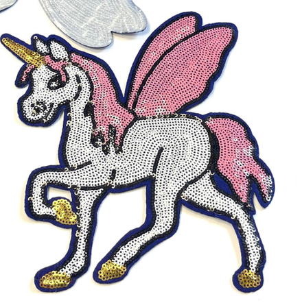 Аппликация «Единорог с крыльями», размер 17,5x19 см 5570504