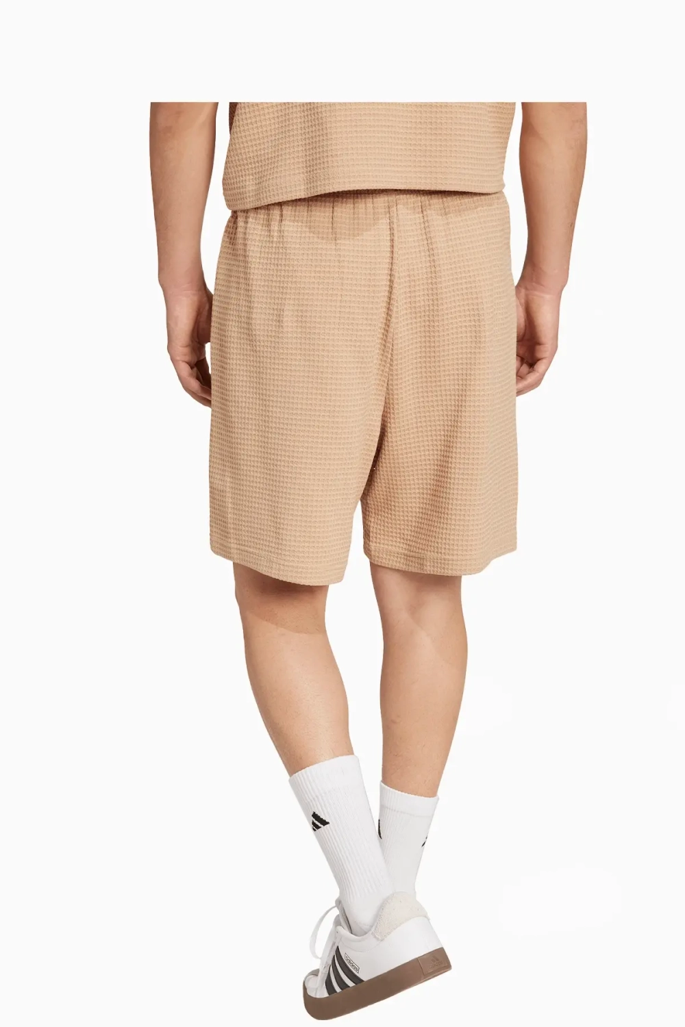 Шорты adidas All SZN Waffle Knit 7-Inch - бежевый