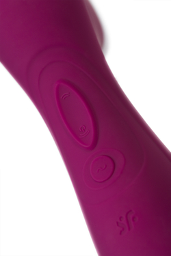 Вакуумный стимулятор клитора Satisfyer Pro 2 Generation 3, Connect App, бордовый, 16,4 см