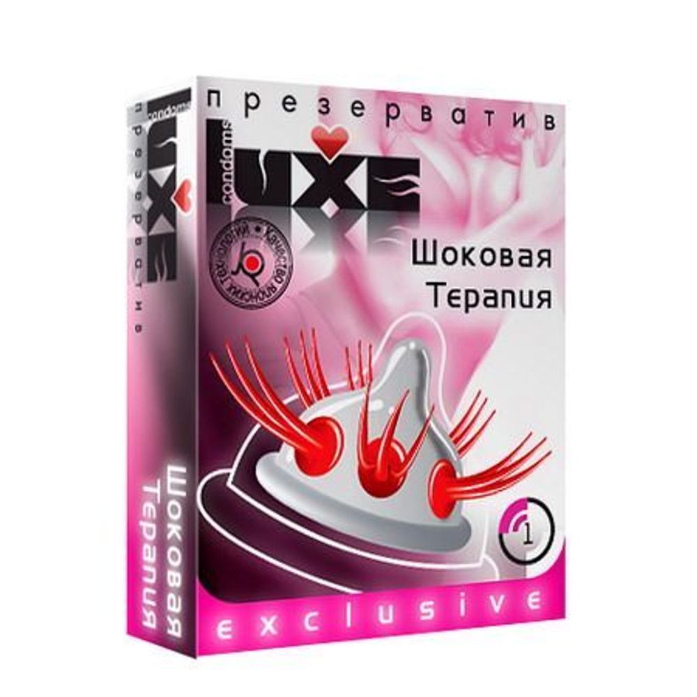 Презервативы Luxe Exclusive Шоковая терапия №1, 1 шт